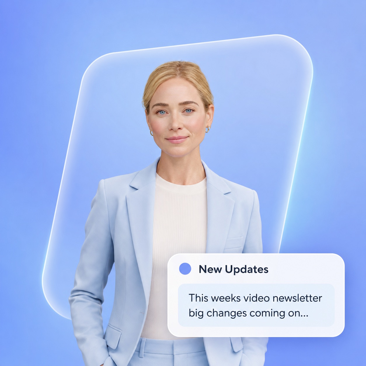 Personalized AI avatar videos synthesized daily via automated programmatic triggers.